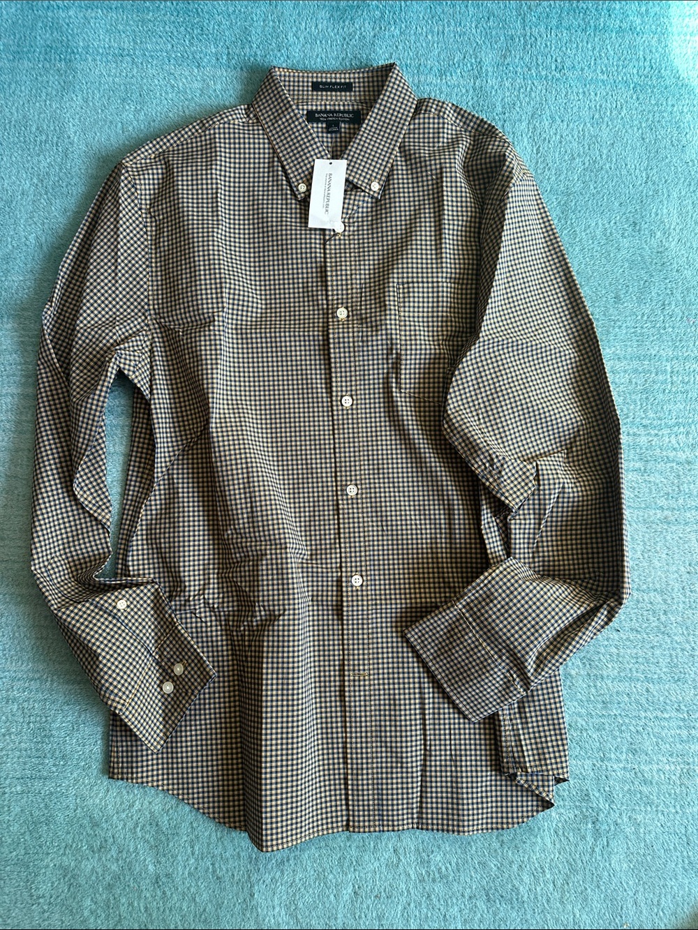 Banana Republic Check Button-Down Shirt